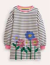 Load image into Gallery viewer, NWT Mini Boden Graphic Sweat Tunic