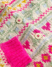 Load image into Gallery viewer, NWT Mini Boden Oversized Fair Isle Cardigan