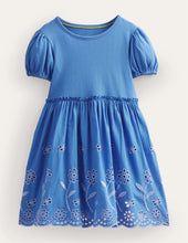 Load image into Gallery viewer, NWT Mini Boden Broderie Twirly Dress