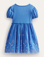 Load image into Gallery viewer, NWT Mini Boden Broderie Twirly Dress