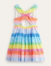 Load image into Gallery viewer, NWT Mini Boden Cross-Back Dress