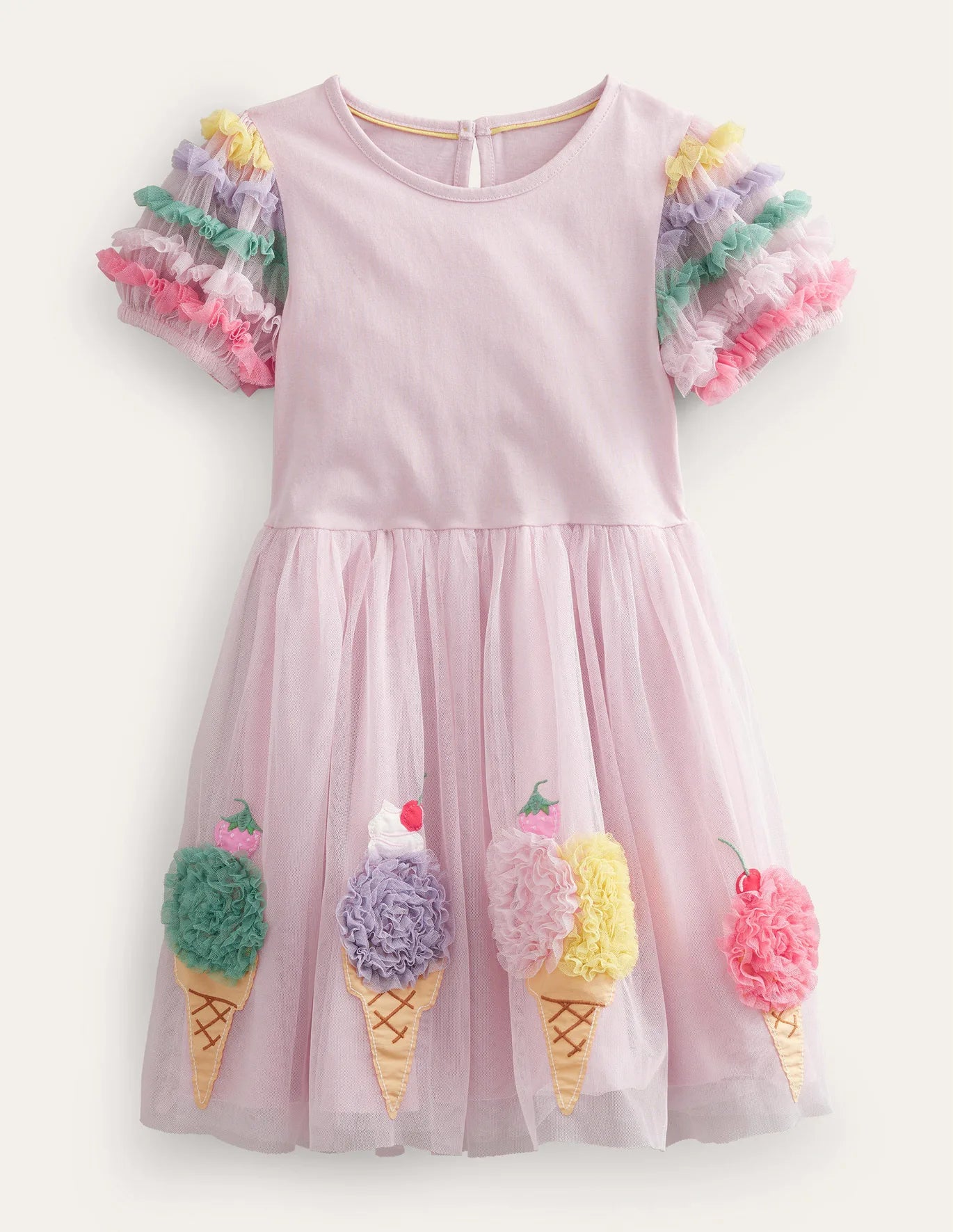 NWT Mini Boden Ice Cream Tulle Dress Mini World Explorers NWT Mini Boden Ice Cream Tulle Dress Mini World Explorers