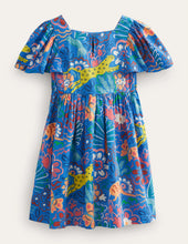 Load image into Gallery viewer, NWT Mini Boden Printed Woven Dress