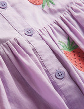 Load image into Gallery viewer, NWT Mini Boden Button Through Pinafore Dress