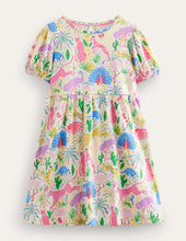 Load image into Gallery viewer, NWOT Mini Boden Puff Sleeve Dress