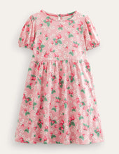 Load image into Gallery viewer, NWT Mini Boden Puff Sleeve Dress