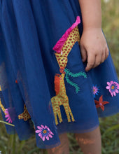Load image into Gallery viewer, NWT Mini Boden Giraffe Tulle Dress