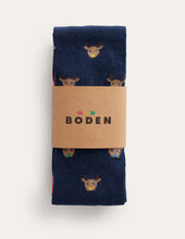 Load image into Gallery viewer, NWT Mini Boden Patterned Tights