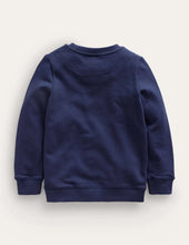 Load image into Gallery viewer, MWT Mini Boden Logo Applique Sweatshirt