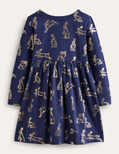 Load image into Gallery viewer, NWT Mini Boden Long Sleeve Fun Jersey Dress