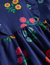 Load image into Gallery viewer, NWT Mini Boden Long Sleeve Ruffle Dress