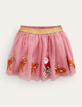 Load image into Gallery viewer, NWT Mini Boden Applique Tulle Skirt