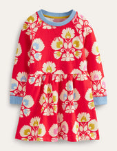 Load image into Gallery viewer, NWT Mini Boden Printed Sweatshirt Dress