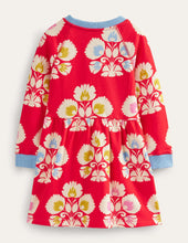 Load image into Gallery viewer, NWT Mini Boden Printed Sweatshirt Dress