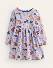 Load image into Gallery viewer, HTF Prints NWT Mini Boden Fun Jersey Dress