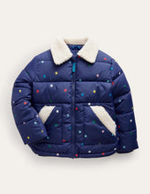 Load image into Gallery viewer, NWT Mini Boden Borg Detail Padded Jacket