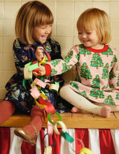 Load image into Gallery viewer, NWT Mini Boden Cosy Printed Sweatshirt Dress