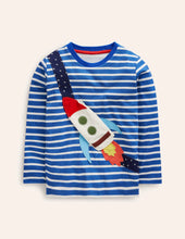 Load image into Gallery viewer, NWOT Mini Boden Novelty Bag T-shirt
