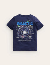 Load image into Gallery viewer, NWT Mini Boden Educational Glowing T-shirt