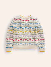 Load image into Gallery viewer, NWT Mini Boden Edie Fair Isle Cardigan