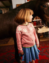 Load image into Gallery viewer, NWT Mini Boden Edie Fair Isle Cardigan