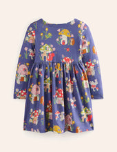 Load image into Gallery viewer, NWOT Mini Boden Long-Sleeved Fun Jersey Dress