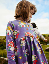 Load image into Gallery viewer, NWOT Mini Boden Long-Sleeved Fun Jersey Dress