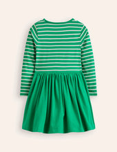 Load image into Gallery viewer, NWT Mini Boden Appliqué Hem Jersey Dress