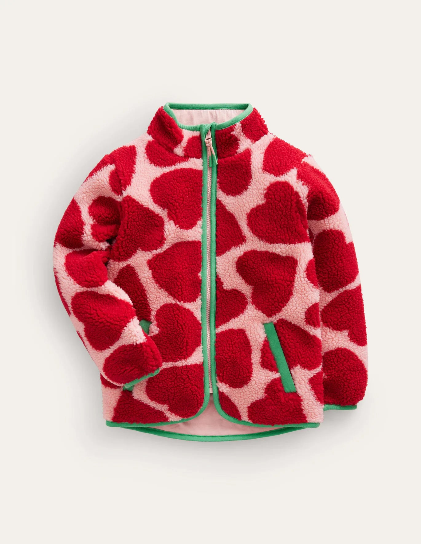 NWOT Mini Boden Zip Through Printed Fleece – Mini World