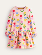 Load image into Gallery viewer, NEW Mini Boden Printed Sweatshirt Dress