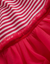 Load image into Gallery viewer, NWT Mini Boden Tilly Rib Jersey Tulle Dress