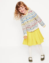 Load image into Gallery viewer, NWT Mini Boden Edie Fair Isle Cardigan