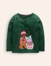Load image into Gallery viewer, NEW Mini Boden Appliqué Long Sleeve Top