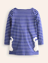 Load image into Gallery viewer, NWT Mini Boden Long Sleeve Appliqué Tunic