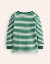 Load image into Gallery viewer, NWT Mini Boden Appliqué Bag Sweat Tunic