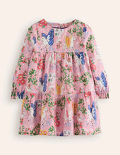 Load image into Gallery viewer, NWT Mini Boden Betsy Tiered Twirly Dress