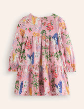 Load image into Gallery viewer, NWT Mini Boden Betsy Tiered Twirly Dress