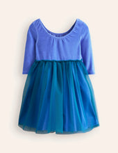 Load image into Gallery viewer, NWT Mini Boden Velvet Tulle Appliqué Dress