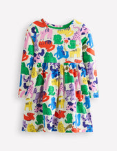 Load image into Gallery viewer, NWOT Mini Boden Long-Sleeved Fun Jersey Dress