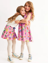 Load image into Gallery viewer, NWOT Mini Boden Posie Frill Sleeve Dress