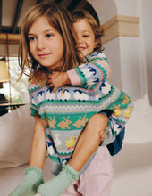 Load image into Gallery viewer, NWT Mini Boden Edie Fair Isle Cardigan