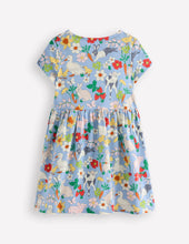 Load image into Gallery viewer, NWOT Mini Boden Heart Pocket Fun Jersey Dress