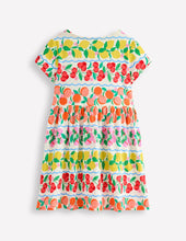 Load image into Gallery viewer, NWOT Mini Boden Heart Pocket Fun Jersey Dress