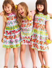 Load image into Gallery viewer, NWOT Mini Boden Heart Pocket Fun Jersey Dress