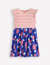 Load image into Gallery viewer, NWOT Mini Boden Posie Frill Sleeve Dress