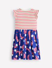 Load image into Gallery viewer, NWOT Mini Boden Posie Frill Sleeve Dress
