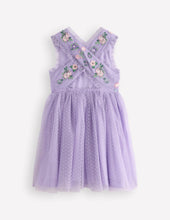 Load image into Gallery viewer, NWT Mini Boden Tulle Cross-Back Dress
