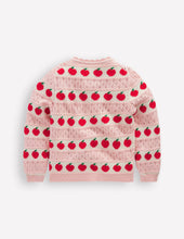 Load image into Gallery viewer, NWT Mini Boden Pretty Scalloped Cardigan