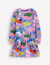 Load image into Gallery viewer, NWOT Mini Boden Cosy Sweatshirt Dress