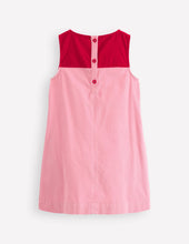 Load image into Gallery viewer, HTF NWT Mini Boden Logo Pinafore Dress